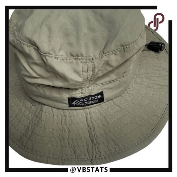 Outdoor Design Men's Bucket Hat Olive Green Size Medium - Picture 2 of 5